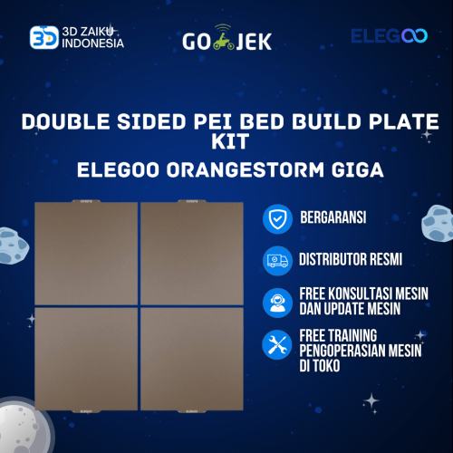 Original ELEGOO Orangestorm Giga Double Sided PEI Bed Build Plate Kit 3D Printer Bed Platform Original ELEGOO Orangestorm Giga Double Sided PEI Bed Build Plate Kit 3D Printer Bed Platform